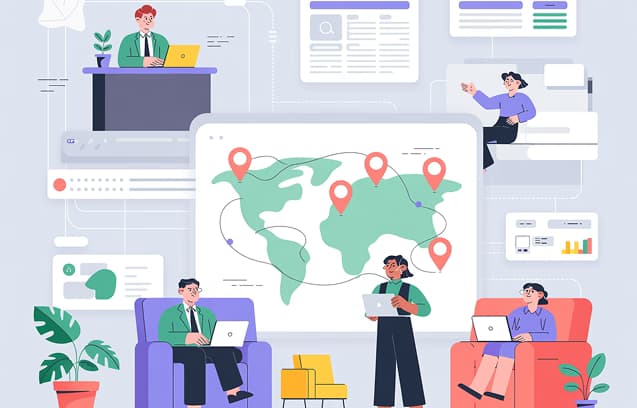 Effortlessly handle operations across multiple locations or departments from a single dashboard