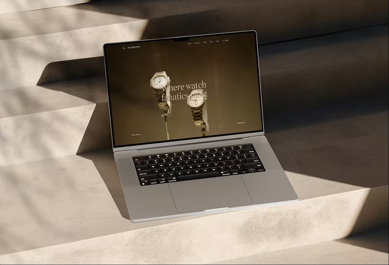 Royal Boutique Website design