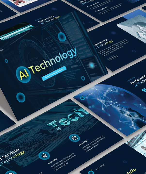 Gulf Way Marketing Presentation Design Image
