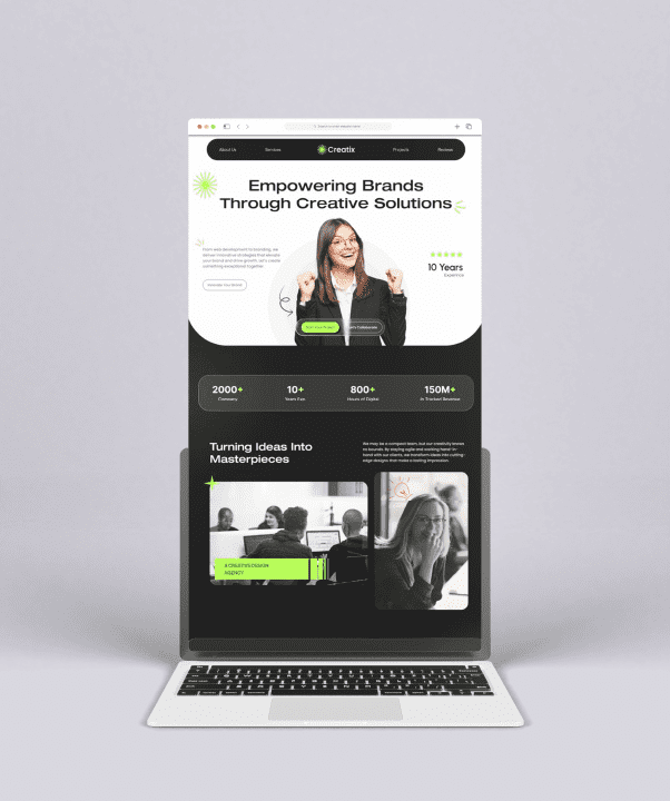Gulf Way Marketing Web Design UI/UX Design Image